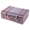 Vintiquewise Decorative Wooden Leather Suitcase QI003009 - alternate 1
